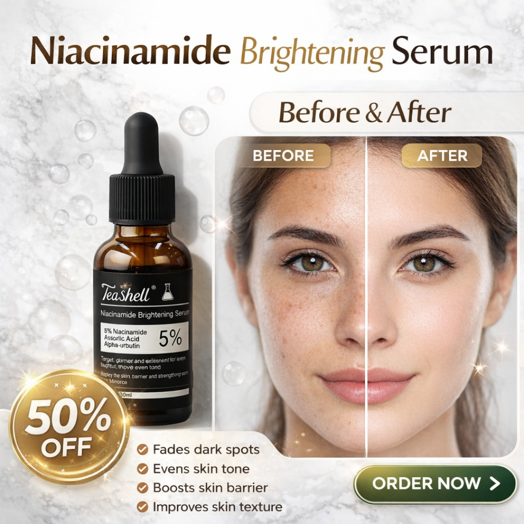Teashell Niacinamide Glow Serum | (Buy Now)