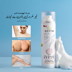New Ecrin Hair Removal Foaming Spray - Advance Formula with Refreshing Fragrance (200ml) (Pack of 2)