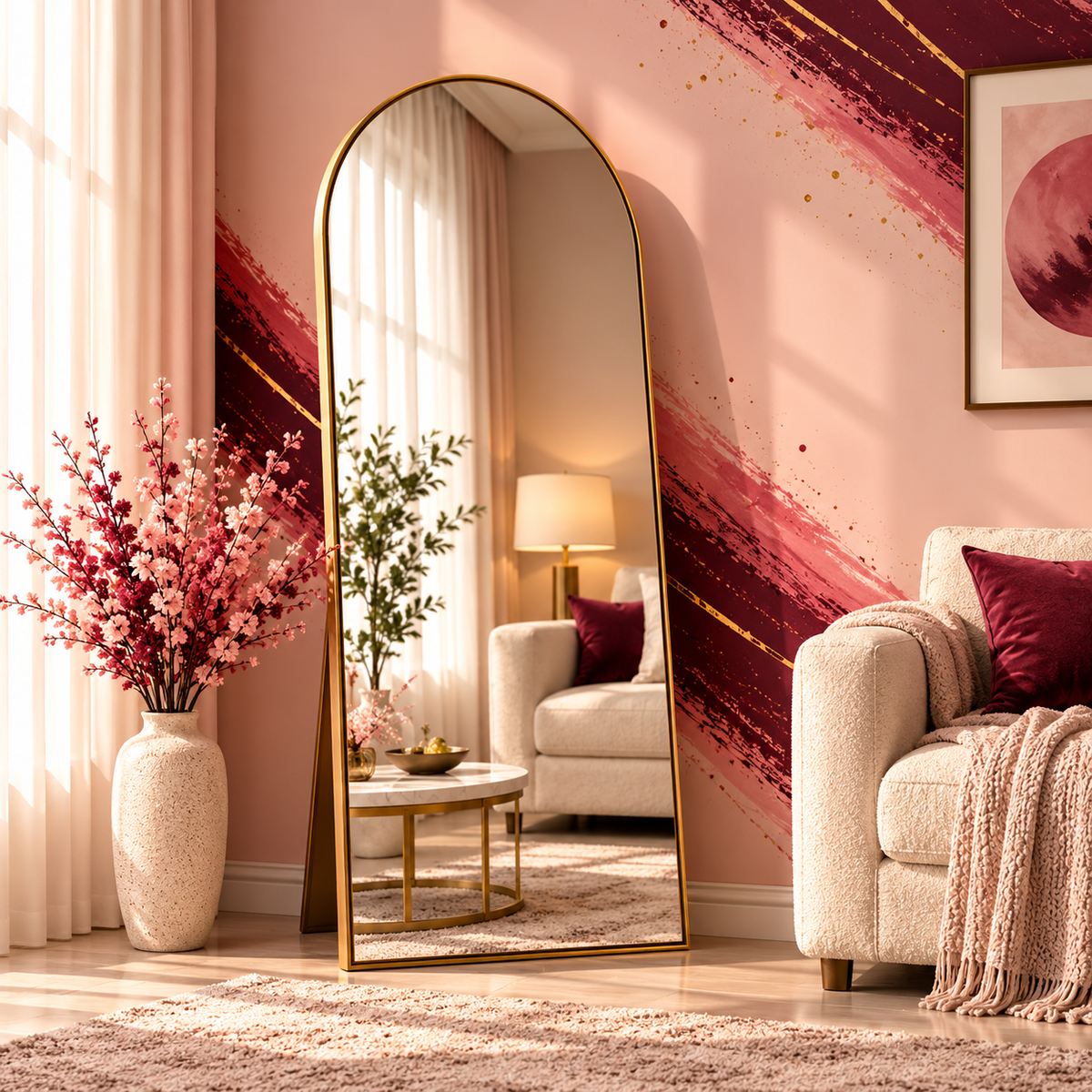 Beatrice Full-Length Standing Mirror – 5 × 2 ft