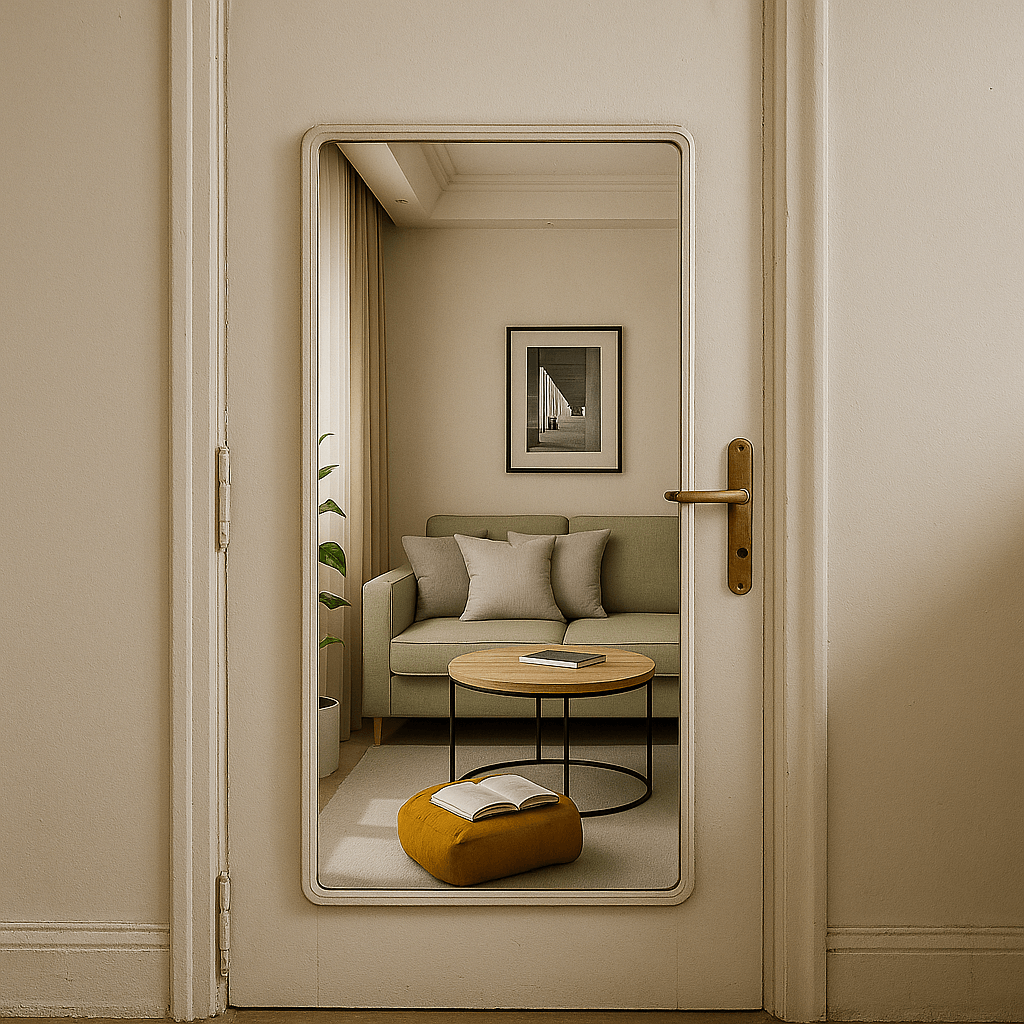 Full Length Large Size Acrylic Mirror A+ Grade