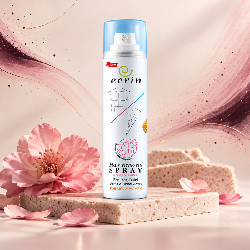 Ecrin Hair Removal Foaming Spray 200ml – Pack of 2