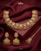 Ethereal Gemstone Beads Necklace Set