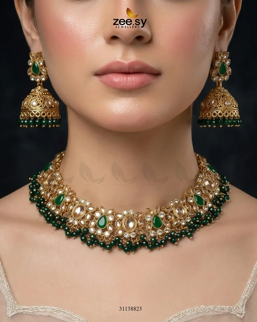 Ethereal Gemstone Beads Necklace Set