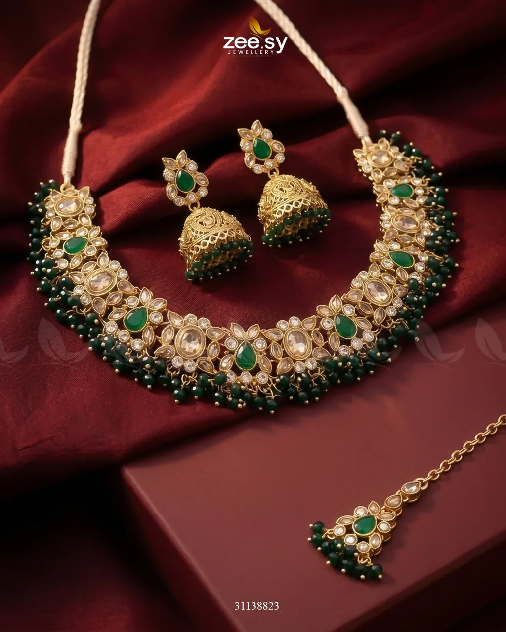 Ethereal Gemstone Beads Necklace Set