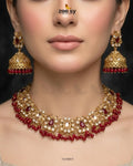 Ethereal Gemstone Beads Necklace Set