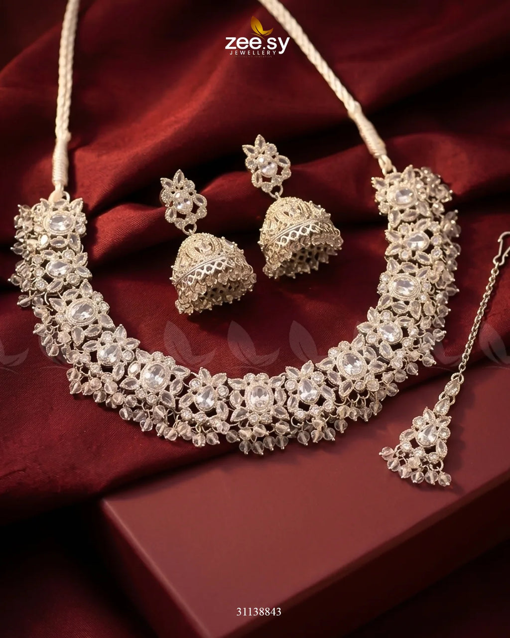 Ethereal Gemstone Beads Necklace Set