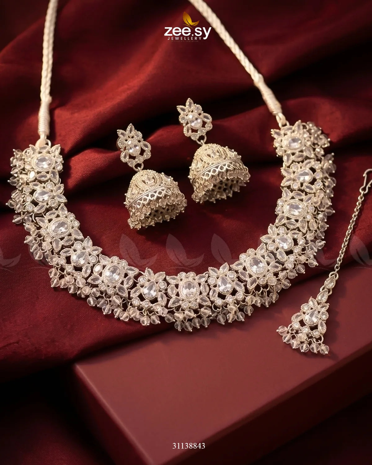 Ethereal Gemstone Beads Necklace Set