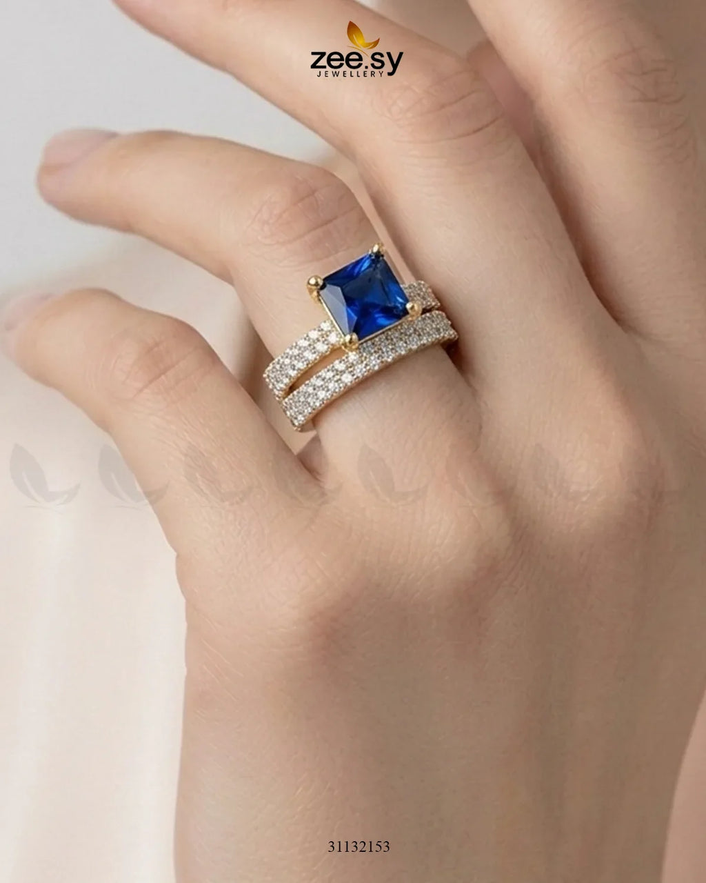Golden Sensational Bold Stone Ring