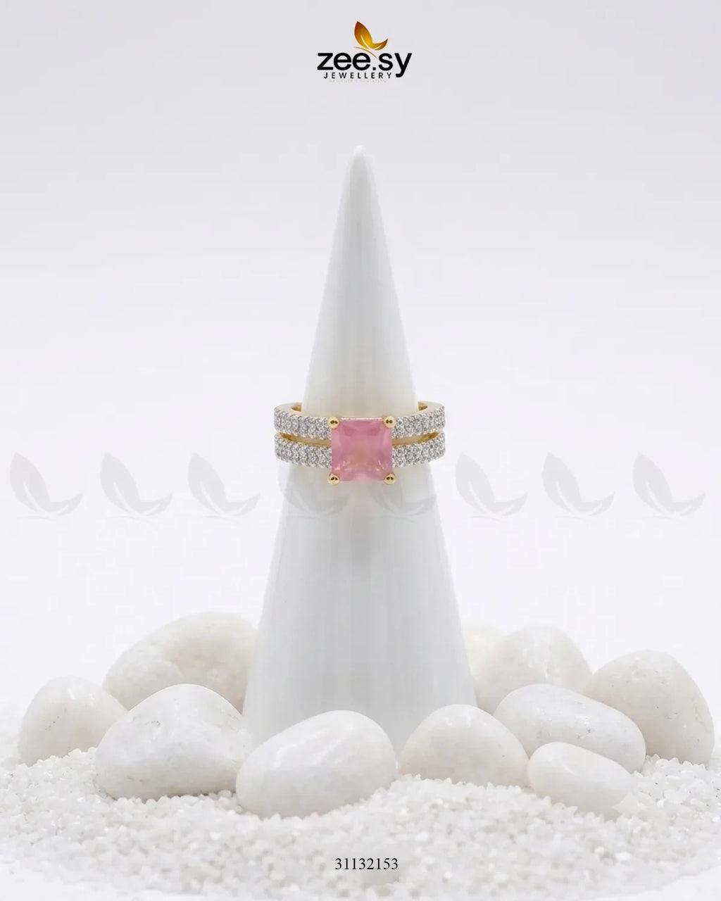 Golden Sensational Bold Stone Ring