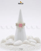 Golden Sensational Bold Stone Ring