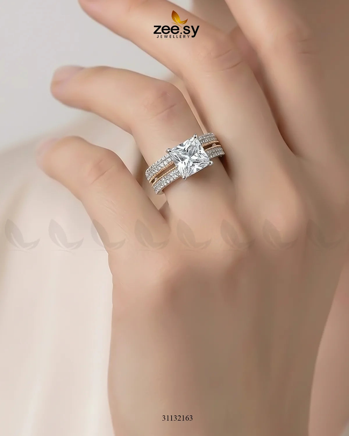 Golden Sensational Bold Stone Ring