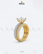 Golden Sensational Bold Stone Ring