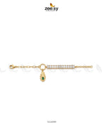 Horizon Leaf Charm Bracelet
