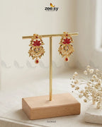Lotus Floral Beads Earrings