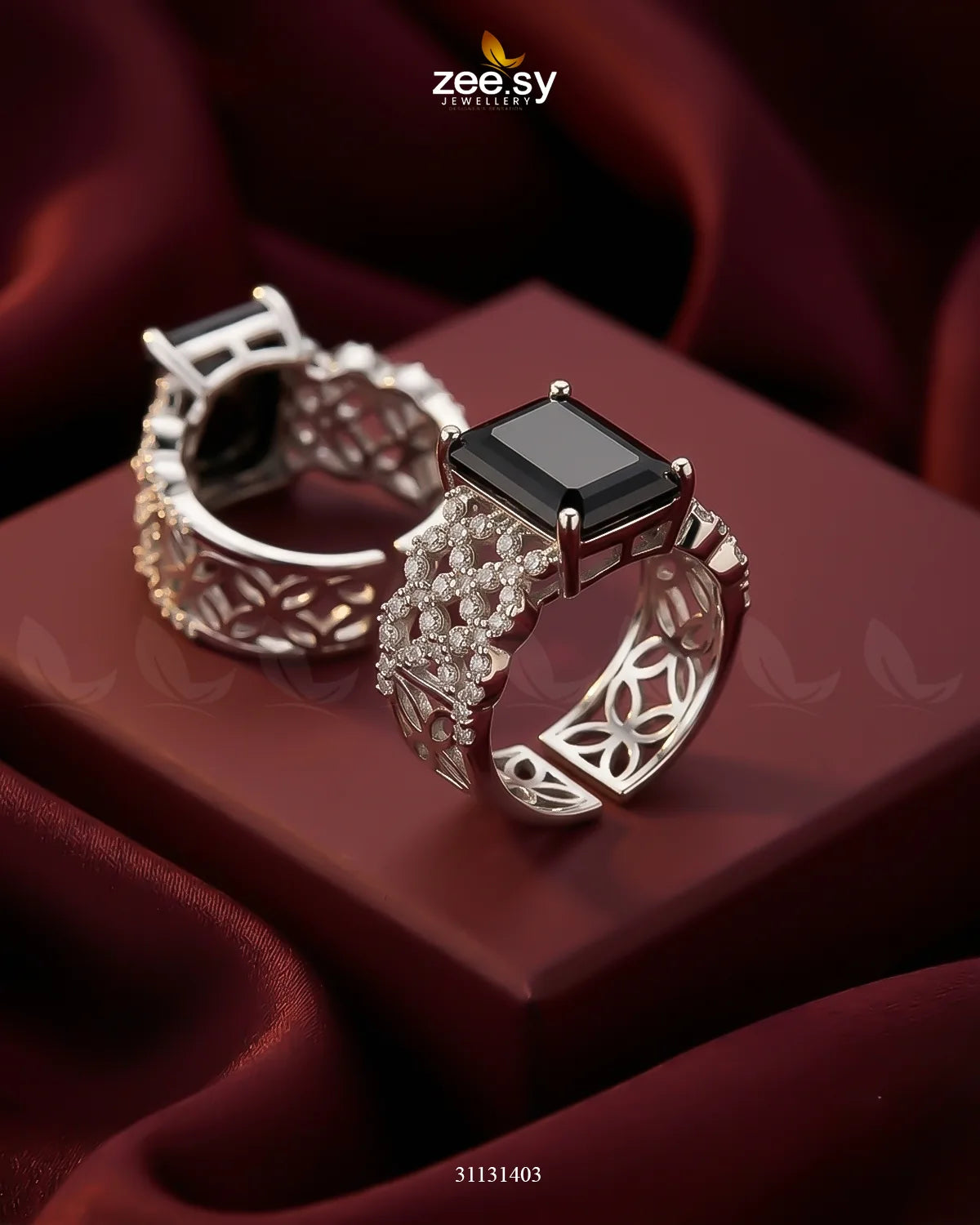 Luxurious Uncut Bold Stone Ring