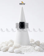 Luxurious Uncut Bold Stone Ring