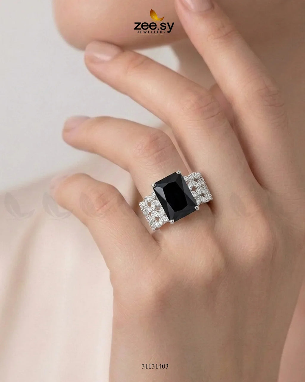 Luxurious Uncut Bold Stone Ring