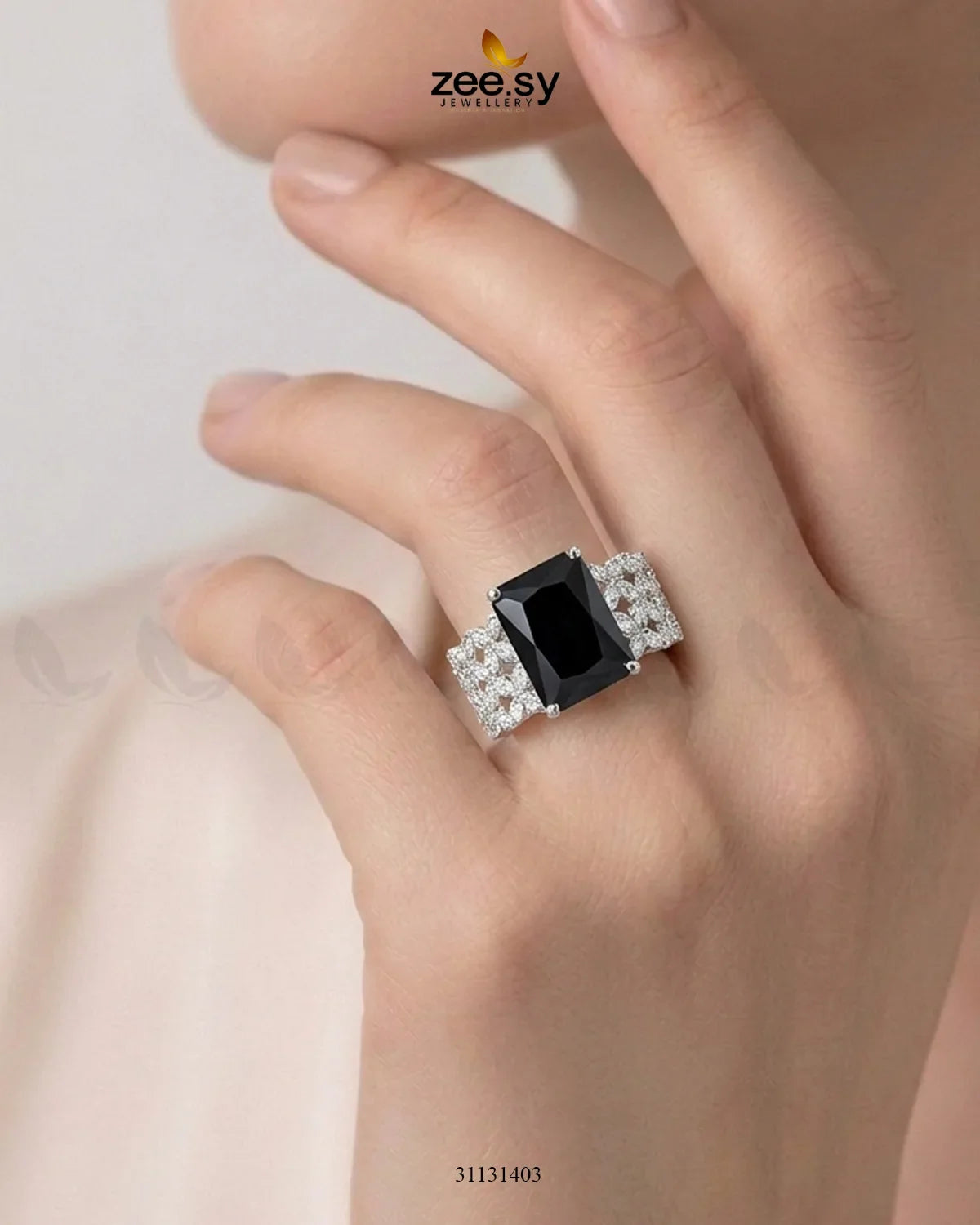 Luxurious Uncut Bold Stone Ring