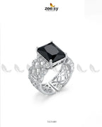 Luxurious Uncut Bold Stone Ring