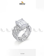 Luxurious Uncut Bold Stone Ring