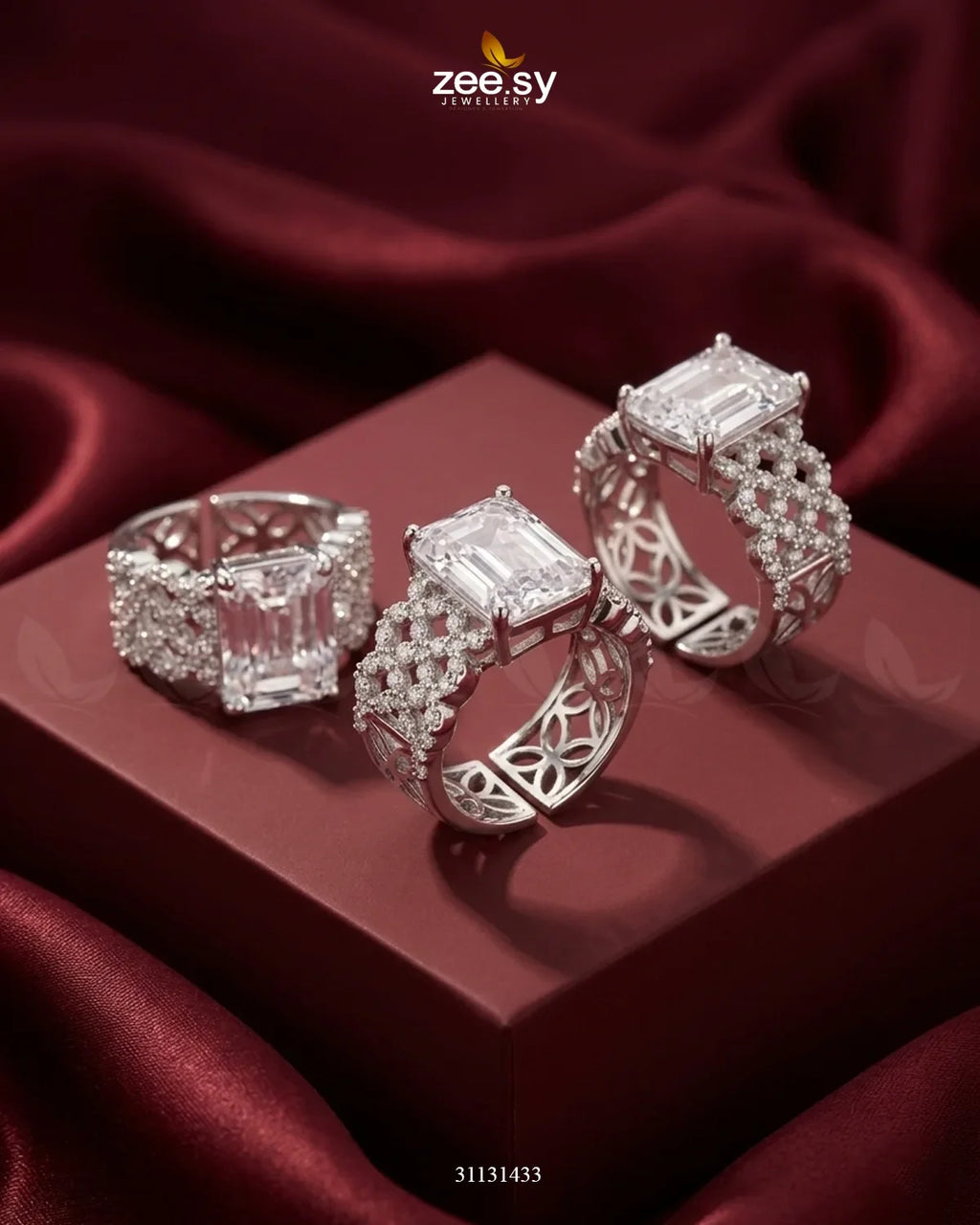 Luxurious Uncut Bold Stone Ring