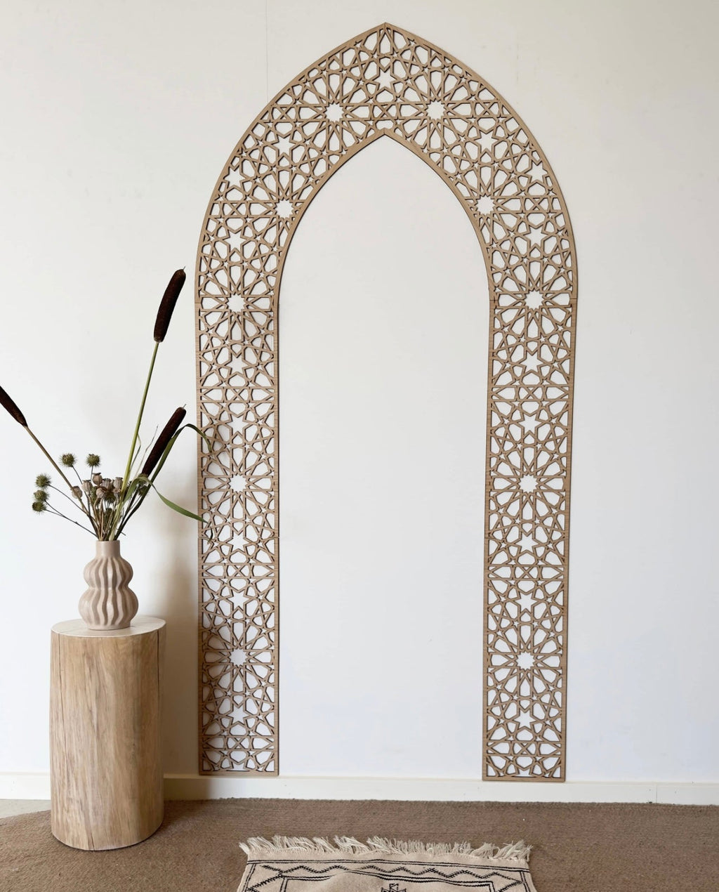 Mehrab Wall Art for Prayer Area Room – Elegant Namaz Decor Piece