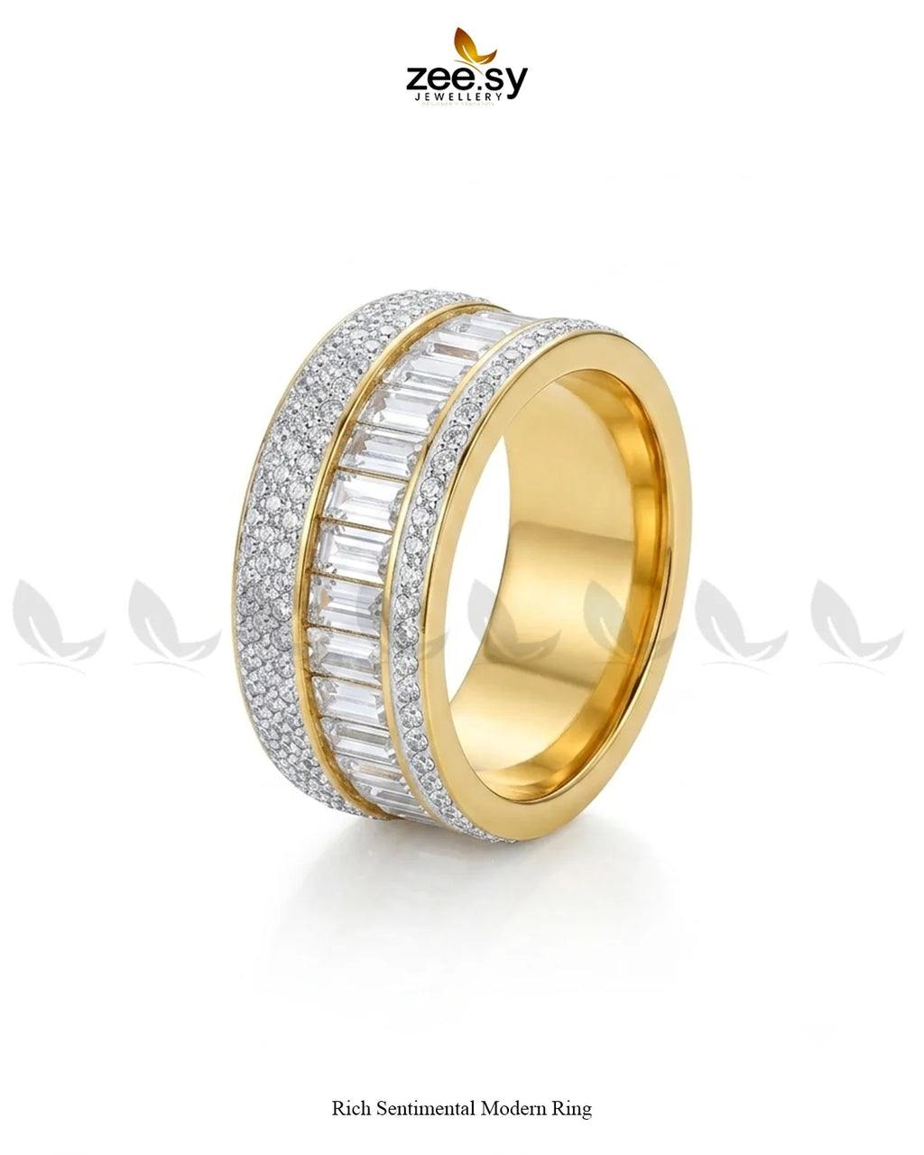 Rich Sentimental Modern Ring