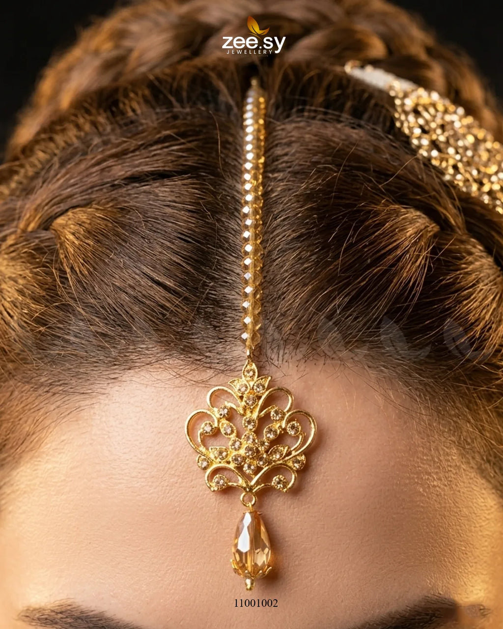 Floral Filigree Traditional Choker Set