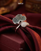 Silver Statement Gemstone Ring