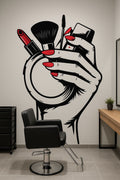 Salon Wall Decor Large Size 8x4 feet cover whole Wall of Salon