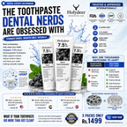 Holydeer Nano Hydroxyapatite Toothpaste Pack of 3