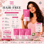 Mee Oow Mogra Hair Removal Powder - Pack of 3