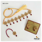 Floral Filigree Traditional Choker Set